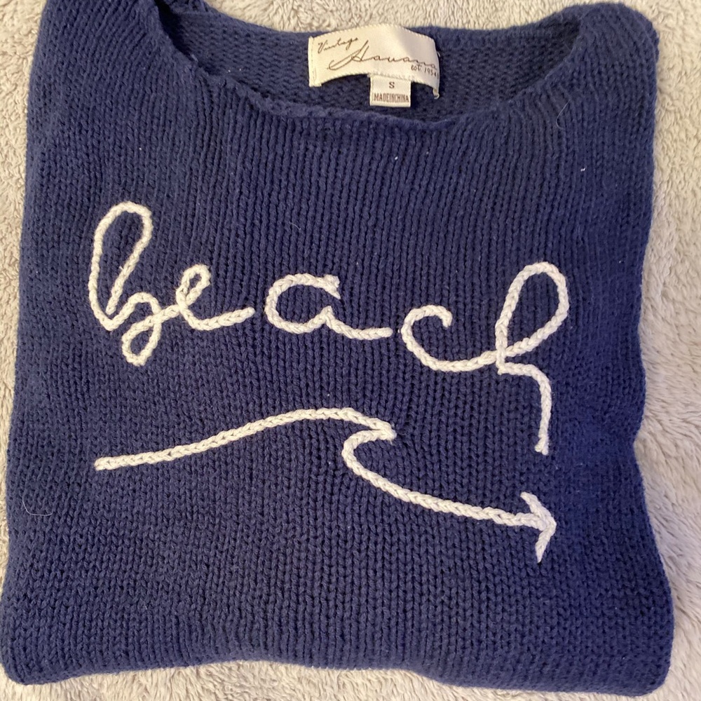 Beach sweater